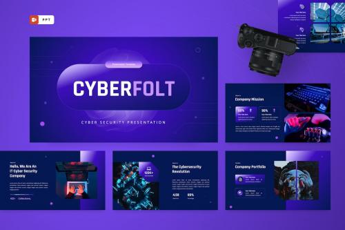 Cyberfolt - Cyber Security PowerPoint Template