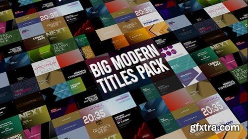Videohive Modern Typography Titles 47818550