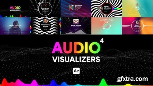Videohive Audio Visualizers Pack 4 49660932
