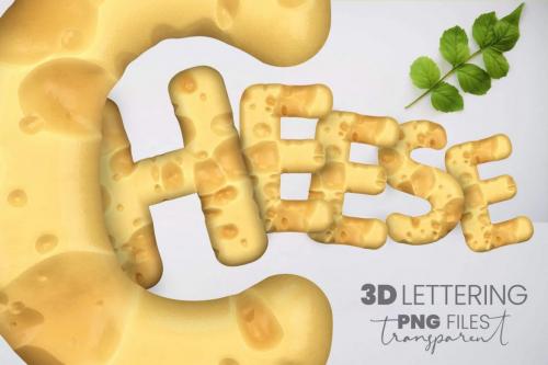 Deeezy - Swiss Cheese 3D Lettering