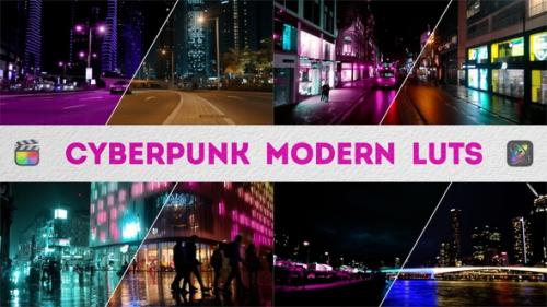 Videohive - Cyberpunk Modern LUTs | FCPX & Apple Motion - 49604221