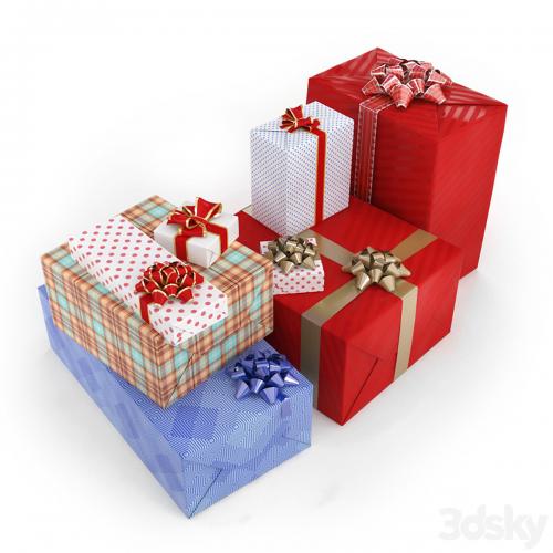 Gifts in boxes
