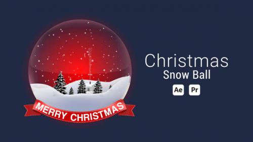 Videohive - Christmas Snow Globe - 49553550