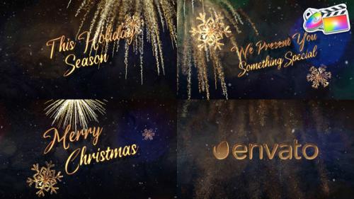Videohive - Celebrate Christmas for FCPX - 49553926