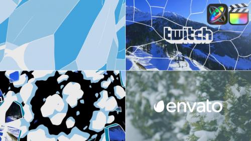 Videohive - New Year Ice Logo for FCPX - 49554074
