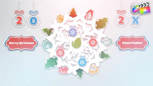 Videohive - Paper Christmas for FCPX - 49554830
