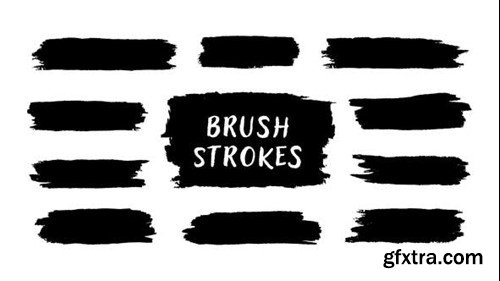 Videohive Animated Brush Strokes & Paintbrush Overlays 49633088