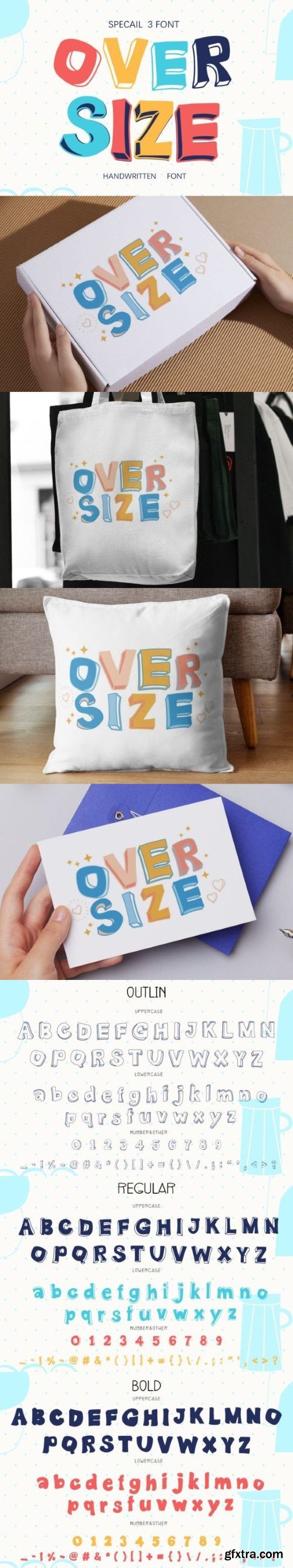 Over Size Duo Font