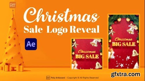 Videohive Christmas Sale Logo Reveal For After Effects 49599092