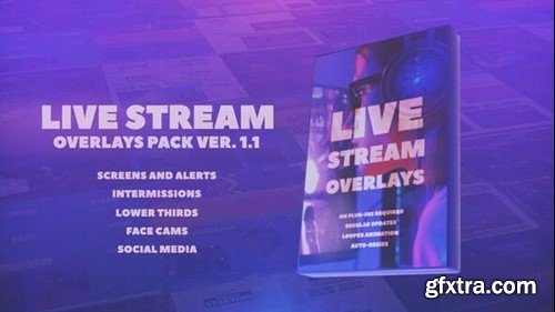 Videohive Stream Overlays Pack 29422618