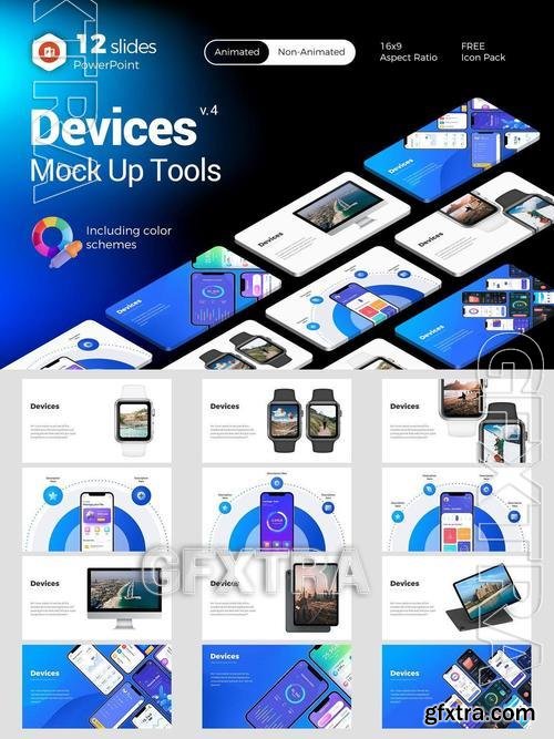 Devices Mockup Business Tools Animated DHBZVRH