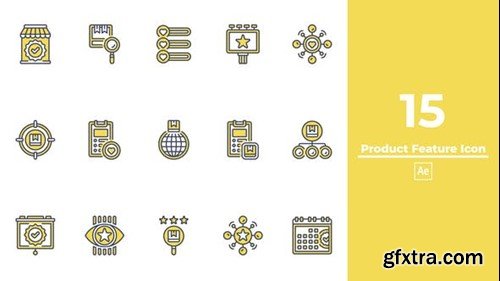 Videohive Product Feature Icon After Effects 49636589