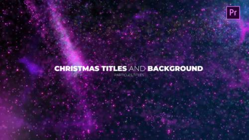 Videohive - Colorful Christmas Opener with Particles - 49567355