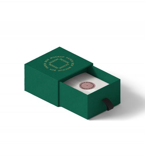 Creatoom - Paper Box Mockup V42 Isometric