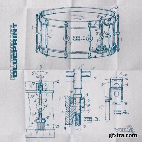 Cashmere Brown Blueprint Drum Kit Vol 2