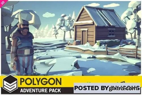 POLYGON Adventure - Low Poly 3D Art by Synty v1.07