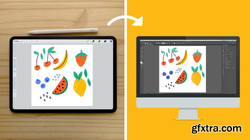 From Procreate to Adobe Illustrator: A Surface Pattern Design Workflow