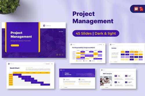 Project Management Business Powerpoint Template