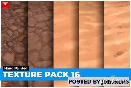 Sand Dirt Texture Pack 16 Hand Painted v1.0
