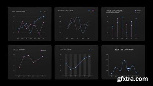 Videohive Line Chart Infographic Video Template 49793666