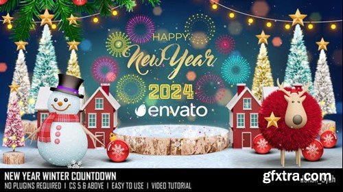 Videohive New Year Winter Countdown 49781196