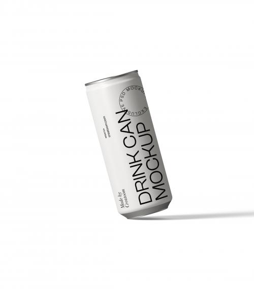 Creatoom - Drink Can Mockup V10 Front View
