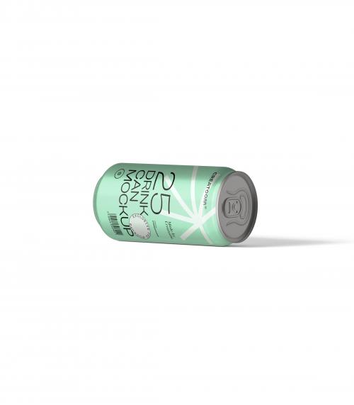Creatoom - Drink Can Mockup V12 Front View