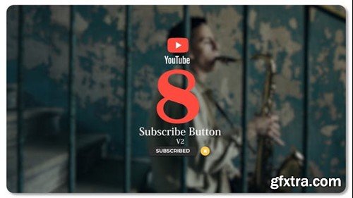 Videohive Youtube Subscribe Buttons Pack V2 49786063
