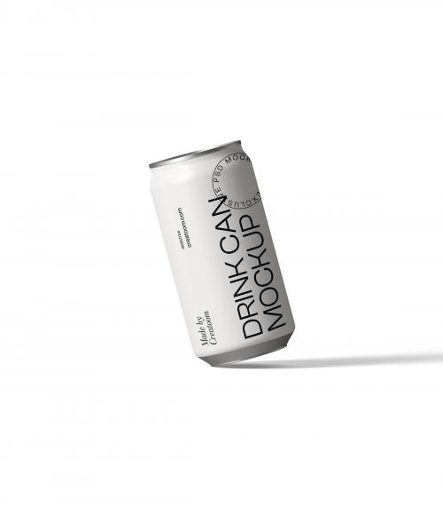 Creatoom - Drink Can Mockup V20 Front View