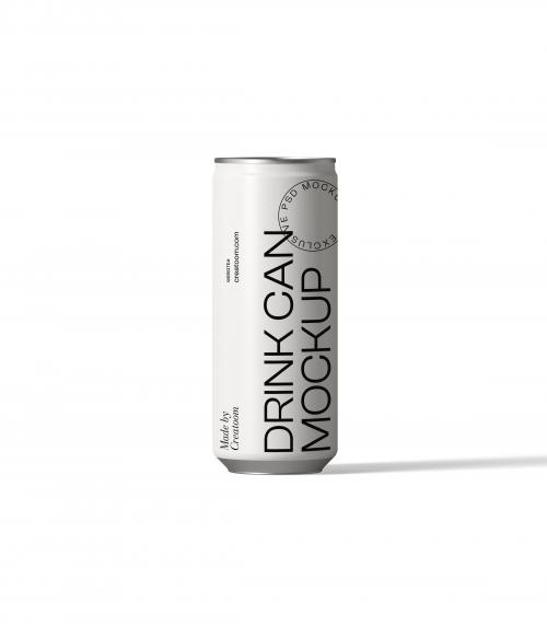 Creatoom - Drink Can Mockup V6 Front View