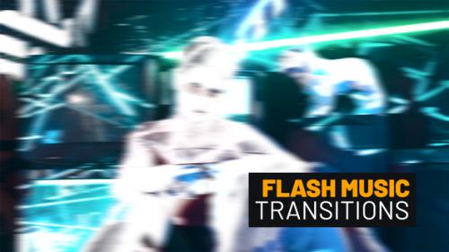 Videohive - Flash Music Transitions - 49619760