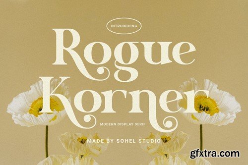 Rogue Korner - Strong Headline Font UH9B8EA