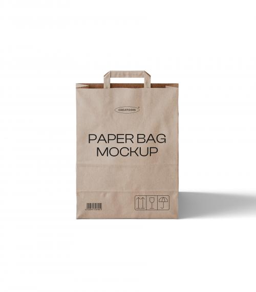 Creatoom - Paper Bag Mockup V12 Isometric