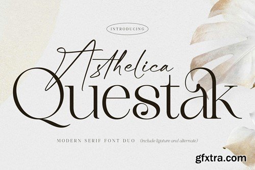 Asthelica Questak Font Duo 4UYMHYQ