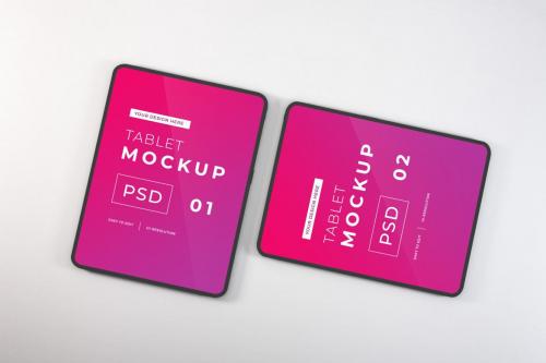 Deeezy - Realistic Tablet Device Mockup Template