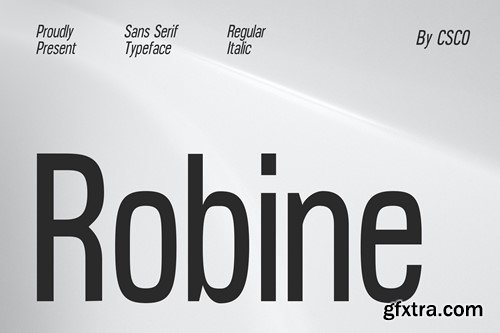 Robine – Condensed Sans Serif 7APXWJ4
