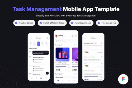 Task Management Mobile App Template