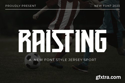 Raisting - Jersey Font JTBM543