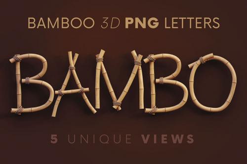 Deeezy - Bamboo - 3D Lettering