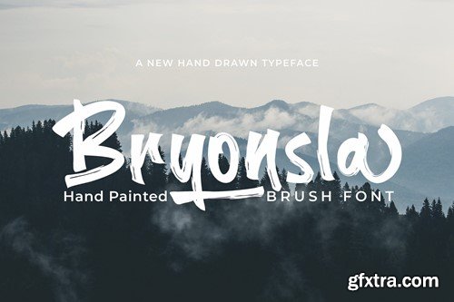 Bryonsla - Hand Painted Brush 9JJEA6F