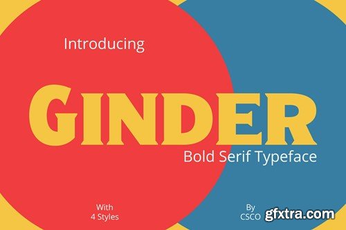 Ginder – Bold Serif VQ6BS7P