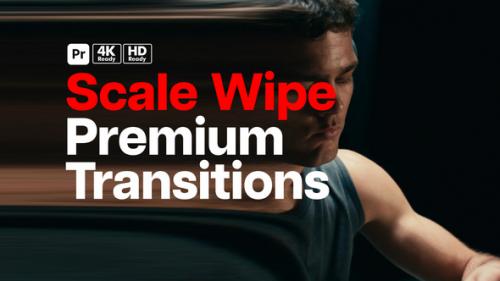 Videohive - Premium Transitions Scale Wipe for Premiere Pro - 49795326