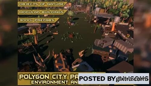 Polygon City Pack - Environment and Interior v1.0