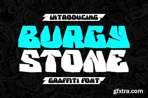 Burgystone - Bold Graffiti Font C5B9RRD