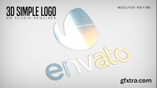 Videohive 3D Simple Logo 49561924