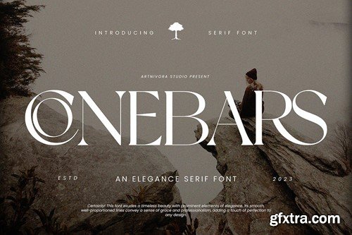 Conebars - Elegance Serif Font V3RSGKA