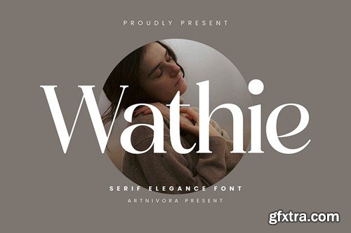 Wathie - Serif Elegance Font A3WDB28
