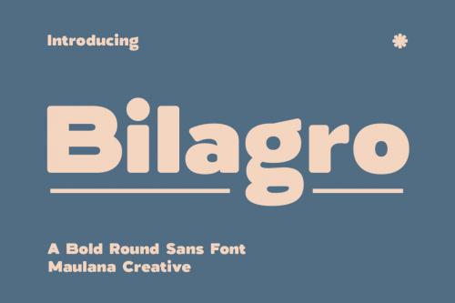 Deeezy - Bilagro Bold Round Sans Font