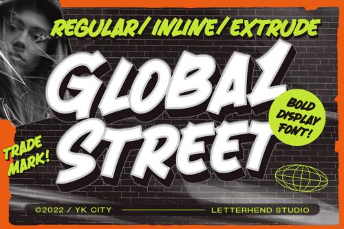 Deeezy - Global Street - Bold Display Font