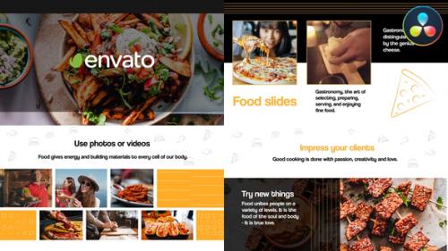Videohive - Food Promo for DaVinci Resolve - 49833092